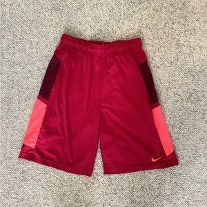 EUC Nike Pink Coral Basketball Shorts S